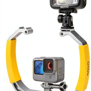 Underwater Camera Rig Movo Aluminum Rubber Grips-0